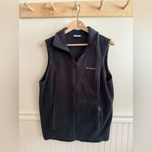 Columbia Black Fleece Vest
